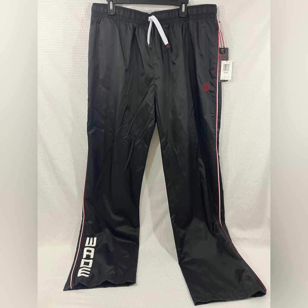 Converse Dwyane Wade Mens Warm Up Pants Xxl Joggers Ankle Zip Y2k Nwt